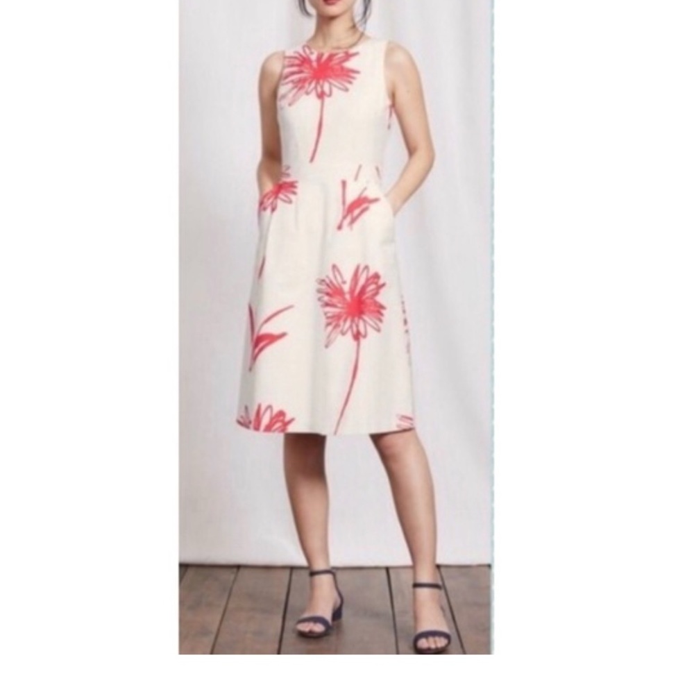 Boden Evelyn Floral Dress
